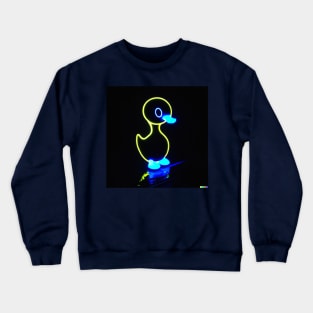 Neon Baby Duck Crewneck Sweatshirt